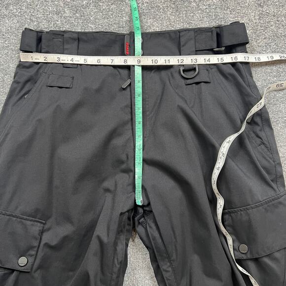 Westbeach Snowboarding Pants Mens Large Black Classic 10k Series Lined Basecamp - Picture 9 of 16